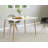 Muski Beech Solid Wood Base Dining Table