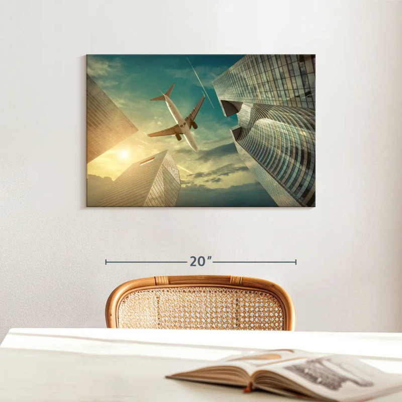 Mehar High Flight Aircraft, 16" H x 24" W