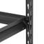 Tablettes de rangement réglables à 5 niveaux, capacité de 2 500 lb, étagère de rangement de garage robuste, étagère utilitaire en métal, pour la cuisine du sous-sol de garage, l 40,35 po x P 20,35 po x H 71,38 po
