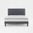 Aleiny Velvet Bed with Adjustable Upholstered Headboard-436444925-436444926