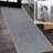 Twyla Classic Solid Low-Pile Machine-Washable Gray Rug-961842631