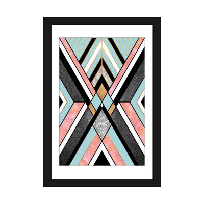 Geo i, impression sur toile tendue