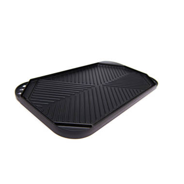 Gotham Steel Double Grill Pan – Reversible Grill & Griddle Pan, Nonstick  Ceramic Grill Pan, Reversible Double Sided Griddle Pan, Drains Grease,  Ideal for Stovetops & BBQs, Dishwasher Safe, 11.5”x11.5”, Brown, lARGE (