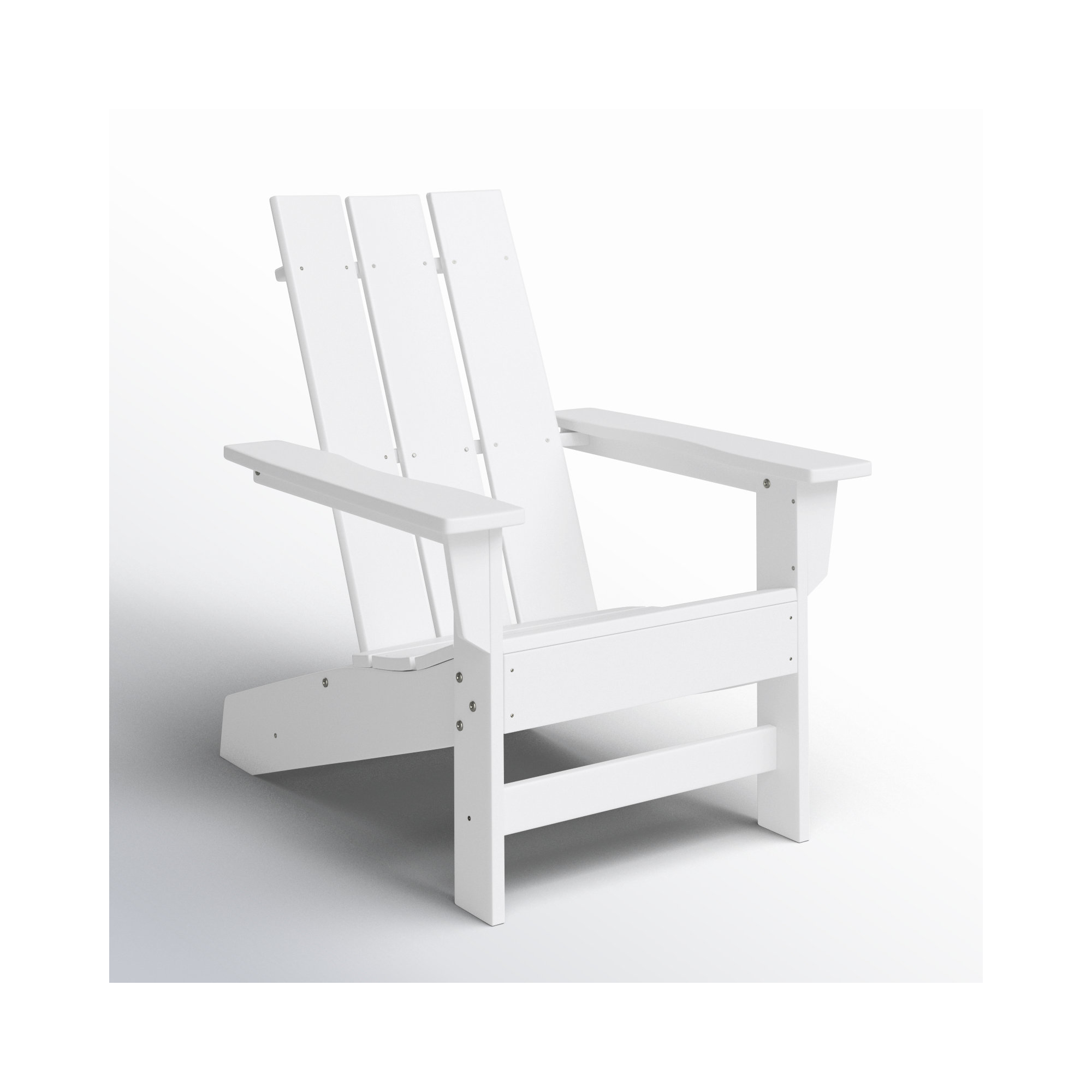 Ratcliff All-Weather HDPE Adirondack Chair, White