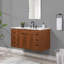 Bexley 48" Wall-Mounted Single Bathroom Vanity with Quartz Top