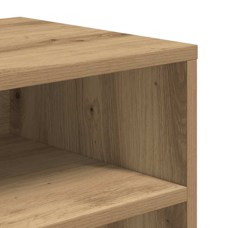 Shaliek Bookcase, Artisan Oak, 80cm H x 66cm W x 31cm D