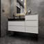Ensemble de meuble-lavabo simple mural 55 po Golitz-1790499768