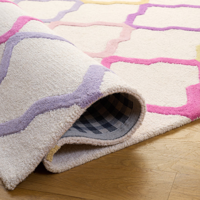 Thomaston Kids Hand Tufted Indian Wool Rug, Rectangle 6' x 9'