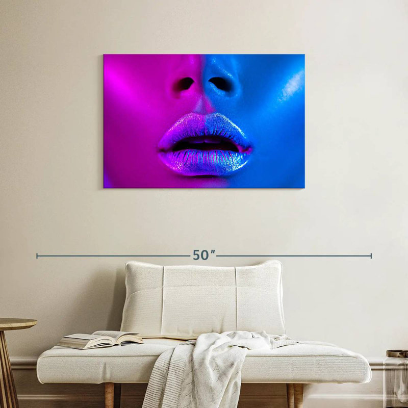 Ultraviolet Makeup, 24" H x 36" W