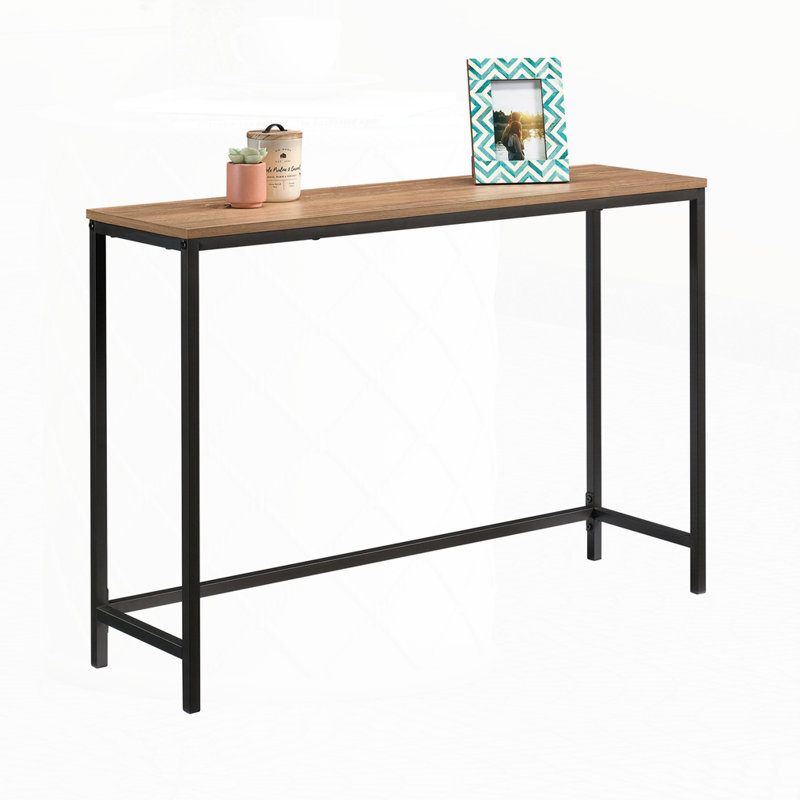 Console à finition brune
