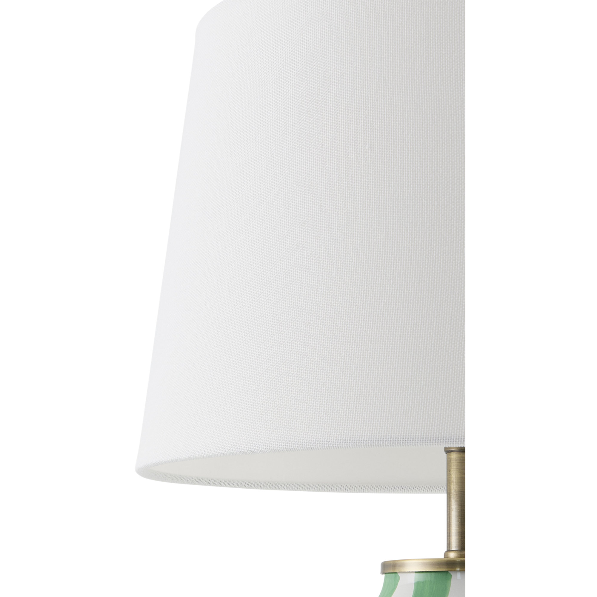 Samp Table Lamp Set, Green/White