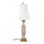 Twine Garden Hand Painted Porcelain Table Lamp with Gold Wood Base