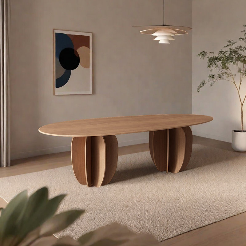 Table de salle à manger Meticulous, H 29,53 po x L 78,74 po x l 35,43 po