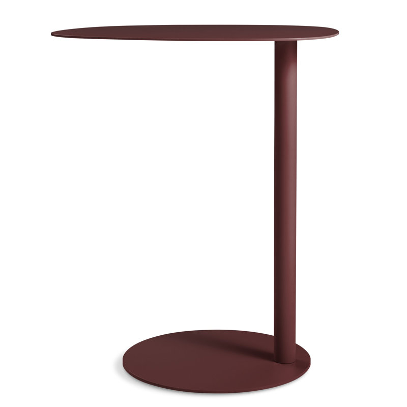 Swole Steel Top Single, Oxblood, 25" H x 20" W x 15" D