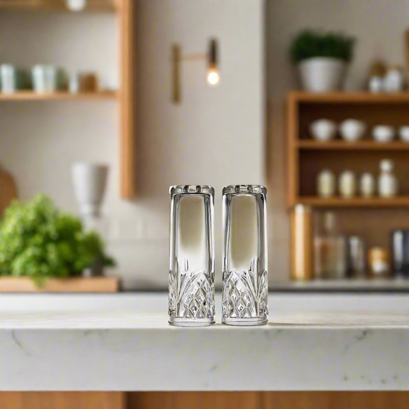 Dublin Crystal Salt & Pepper Shaker Set
