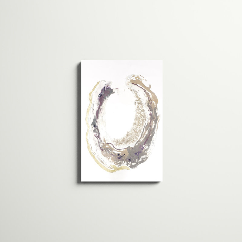 «Fluorite I», peinture sur toile, H 30 po x l 20 po