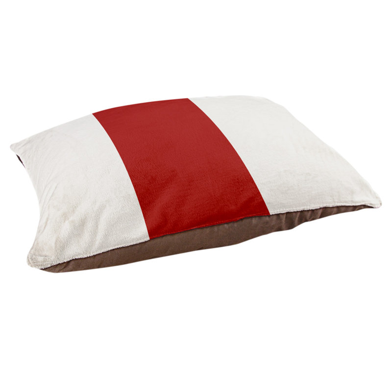 Coussin Golden State, Moyen (l 28 po x P 18 po x H 6 po), blanc