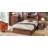 Franzi Farmhouse Full Size Platform Bed with Storage & Charging Station, Wood Platform Bed with Headboard and 4 Drawers,LED Light,No Box Spring Needed-1757824720