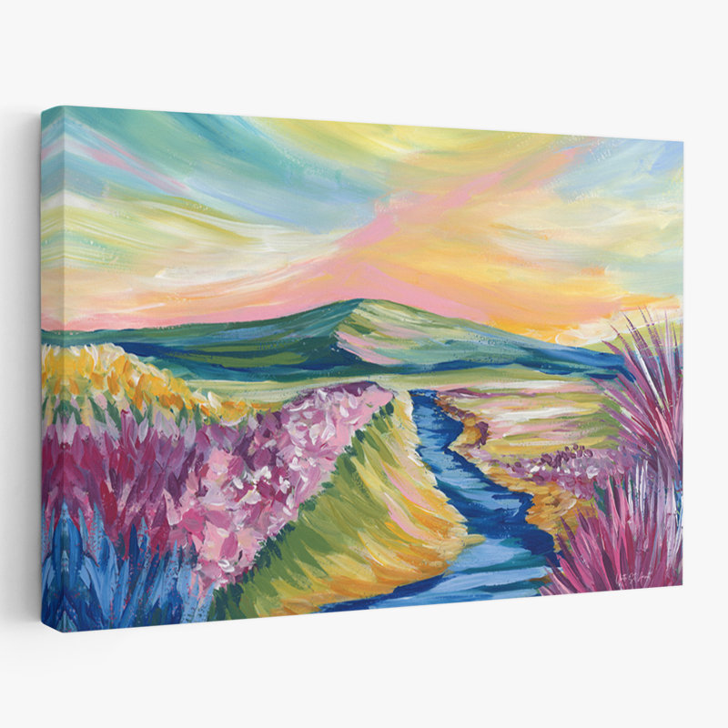 Contemporary Spring Meadow I, H 24 po x l 16 po