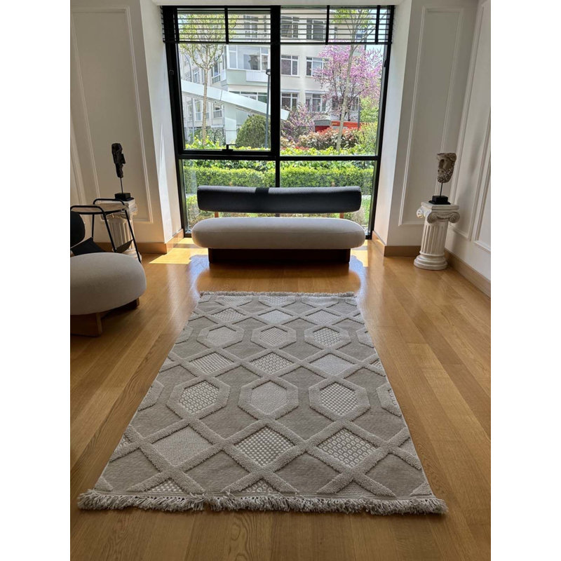 Tivan Indoor / Outdoor Rug, Square 5'3"