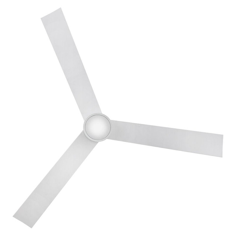 Hinkley Speck Ceiling Fan, White, Matte White