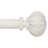 Jacarion Adjustable Overall Width x 1'' Diameter Single Curtain Rod-947457403-947457401