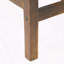 Tabouret de bar d'extérieur en bois d'acacia résistant aux intempéries