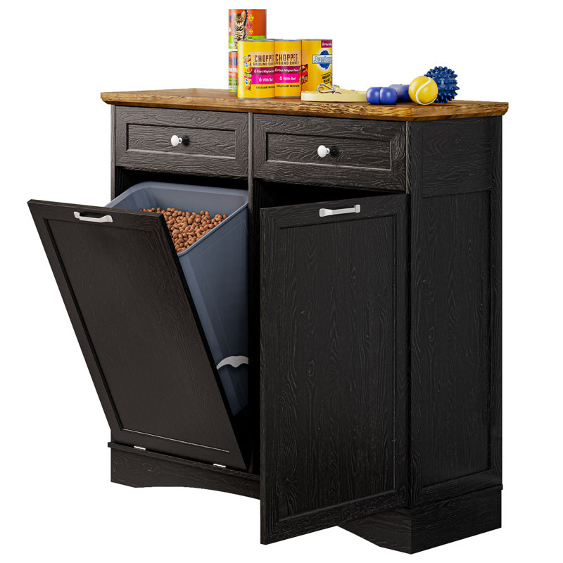 Armoire de rangement pour chien Tilt-Out, Noir