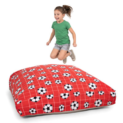 Sensory Crash Pad for Kids & Adult – Crash Mat with Foam Blocks, Removable and washable with Non-Slip Bottom, Fleece Soft Fabric Sensory Pads, Landing Mat for Jumping, Relaxing & Play - 48"x72"