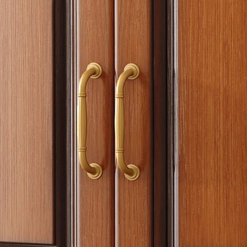 Garde-robe de luxe rétro American Light Brown