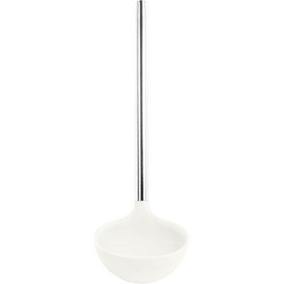 Louche en silicone avec poignée en acier inoxydable pour ragoûts et sauces Tovolo