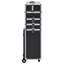 Vidaxl Make-Up Trolley Aluminium Black
