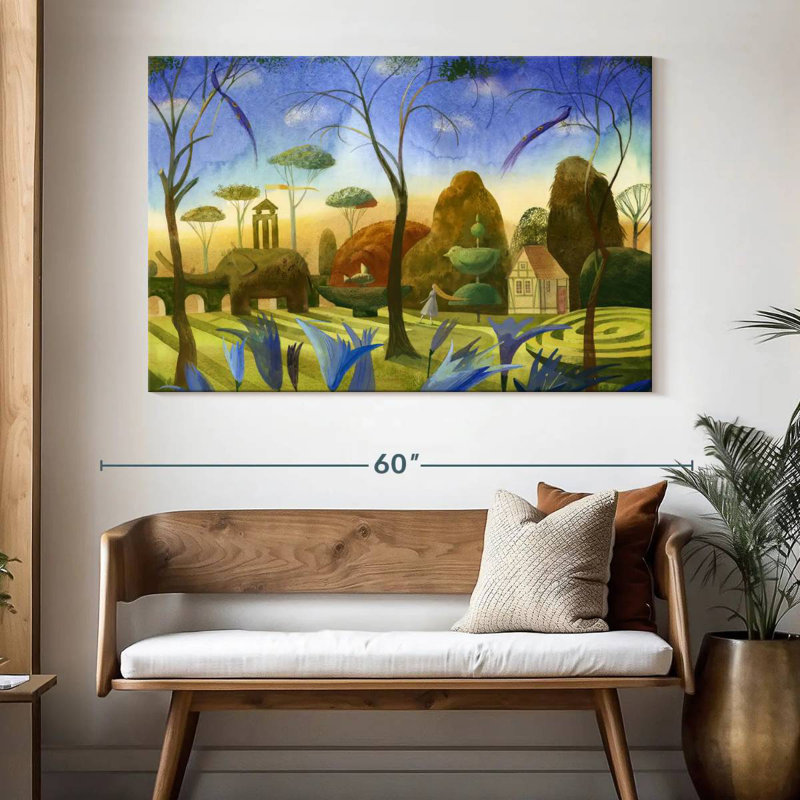 Senne The Magic Garden, 34" H x 51" W