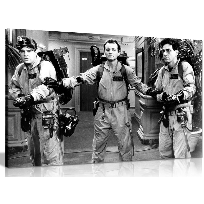 Ghost Busters Film - Wrapped Canvas Print, 51cm H x 76cm W