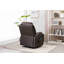Fauteuil inclinable électrique en cuir Jesseca-341504367