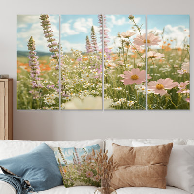 «Pink and Green Farm», ensemble de reproductions d'art mural