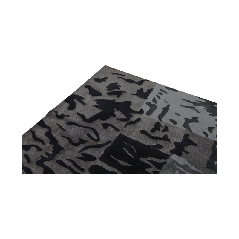 Windsom Hand-Knotted High-Quality Gray Area Rug