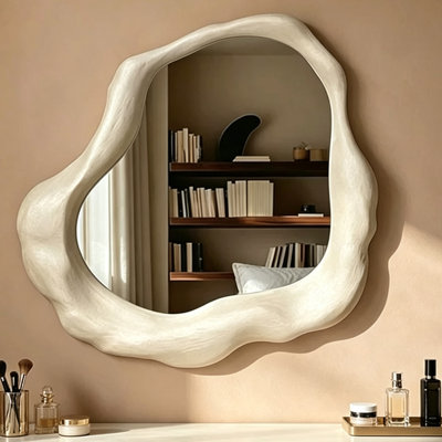 Asymmetrical MDF Wall Mirror