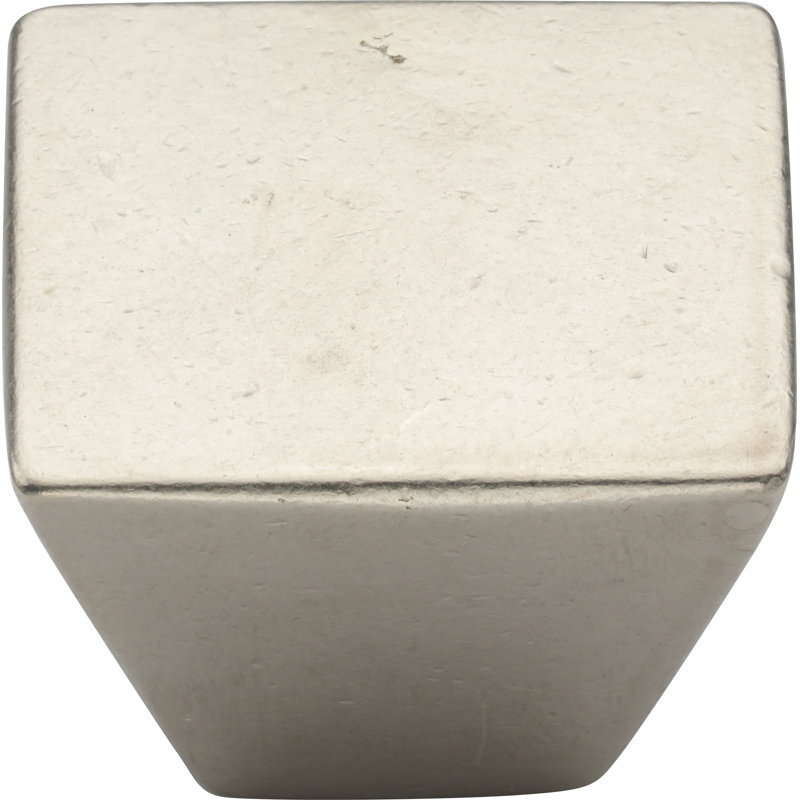 Poignée carrée conique, 1.5, Bronze blanc
