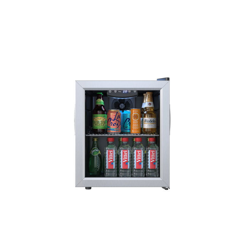 Réfrigérateur à boissons autoportant 52 canettes