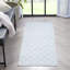Tapis ivoire Kehr Lattice-74721454
