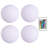 4Pcs Floating Pool Light with Remote 16 RGB Colour Changing IP68 Waterproof Battery Powered Outdoor