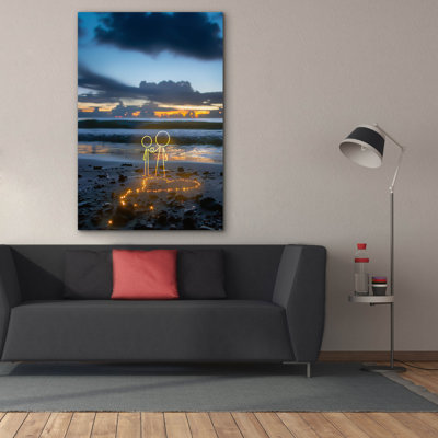 'Heart On The Sleeve' Canvas Wall Art