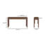 Wiley 57.5'' W Solid Wood Console Table