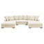 Canapé modulaire rembourré 5 pièces Blondun-243135245