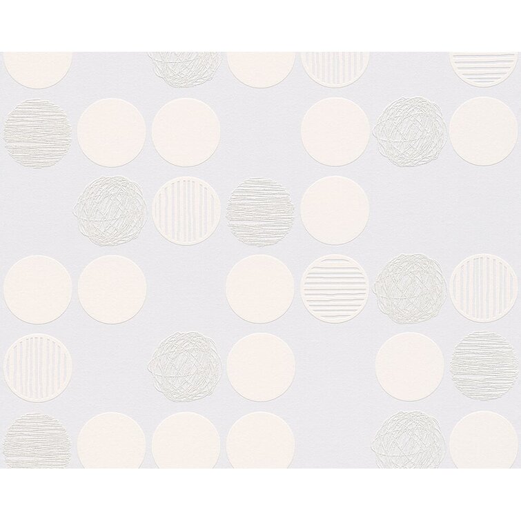 Brayden Studio® Harrell Polka Dots Roll | Wayfair