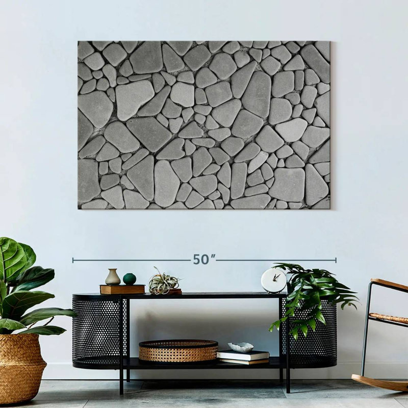 Motif de mosaïque Lilie Stone, H 32 po x l 48 po