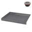 Base de douche en alcôve en acrylique gris mat 48 po x 36 po avec drain central Streamline-118934452