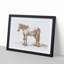Sketch of a Horse by Jean Bernard - Picture Frame Drawing Print-55619346-55619349