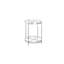 Ava-Jayne Glass Top End Table